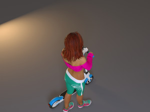 street female bcc 2130 002 Modello 3D