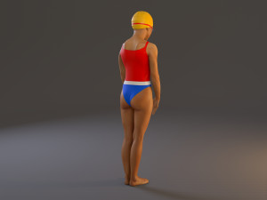 swwimming pool female bcc 2130 001 3D Модель