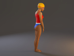 swwimming pool female bcc 2130 001 3D Модель