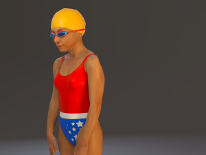 swwimming pool female bcc 2130 001 3D Модель