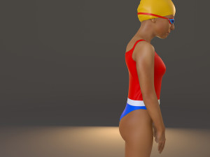 swwimming pool female bcc 2130 001 3D Модель