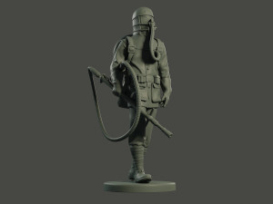 german soldier ww1 walk g5 Modelo de impresión 3D