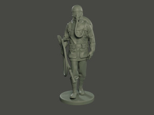 german soldier ww1 walk g5 Modelo de impresión 3D