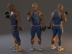 fitness male abl 3140 0002 3D Model
