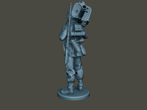 german soldier ww2 stand up g4 Modelo de Impressão 3D