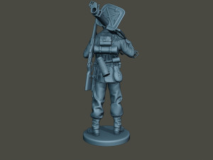 german soldier ww2 stand up g4 Modelo de Impressão 3D