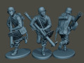 German soldier ww2 run G4 3D Модель