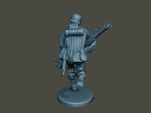 german soldier ww2 run g4 Modelo de impresión 3D