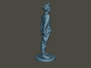 German officer ww2 attention g5 Modello di stampa 3D