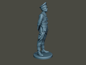 German officer ww2 attention g5 Modello di stampa 3D