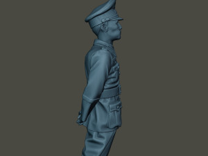 German officer ww2 attention g5 Modello di stampa 3D