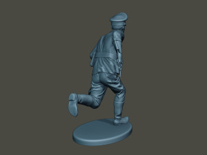 german officer ww2 run g5 Modelo de Impressão 3D