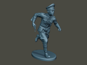 german officer ww2 run g5 Modelo de Impressão 3D