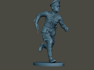 german officer ww2 run g5 Modelo de Impressão 3D