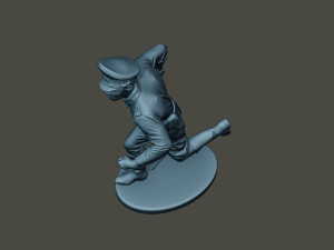 german officer ww2 run g5 Modelo de Impressão 3D