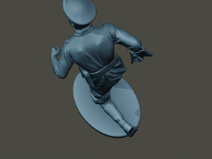 german officer ww2 run g5 Modelo de Impressão 3D