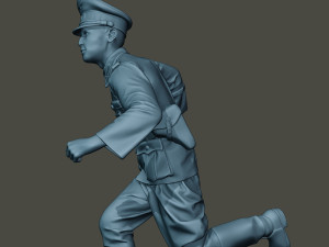 german officer ww2 run g5 Modelo de Impressão 3D