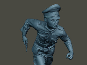 german officer ww2 run g5 Modelo de Impressão 3D