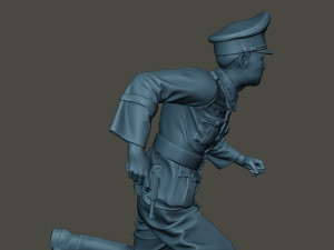 german officer ww2 run g5 Modelo de Impressão 3D