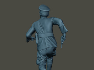 german officer ww2 run g5 Modelo de Impressão 3D