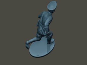german officer ww2 run g5 Modelo de Impressão 3D