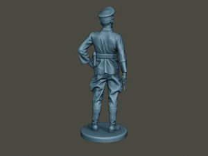german officer ww2 stand g5 3D Print Model