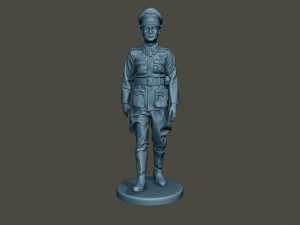 german officer ww2 walk g5 3D 打印模型