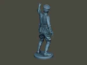german officer ww2 warning g5 3D Print Model