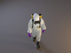 biohazard suit female acc 2130 001 3D Model