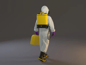biyolojik tehlike kıyafeti kadın acc 2130 002 3D Model