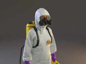 biyolojik tehlike kıyafeti kadın acc 2130 002 3D Model