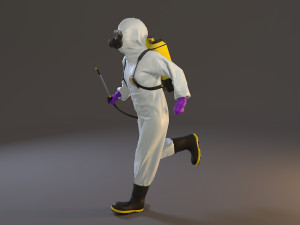 biohazard suit female acc 2130 003 Modèle 3D
