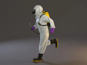 biyolojik tehlike kıyafeti kadın acc 2130 003 3D Model