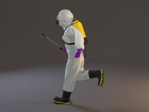 biohazard suit female acc 2130 003 Modèle 3D