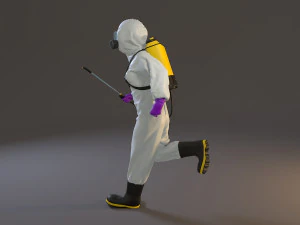 biyolojik tehlike kıyafeti kadın acc 2130 003 3D Model