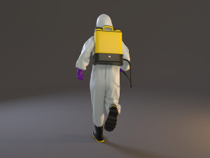 biohazard suit female acc 2130 003 Modèle 3D