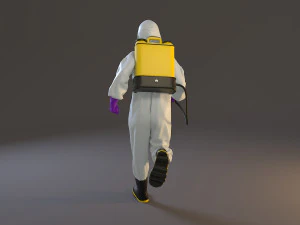 biyolojik tehlike kıyafeti kadın acc 2130 003 3D Model