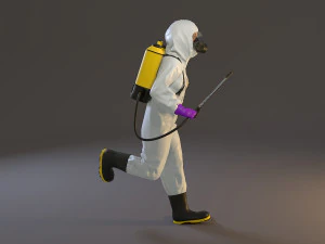 biyolojik tehlike kıyafeti kadın acc 2130 003 3D Model