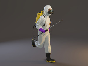 biohazard suit female acc 2130 003 Modèle 3D