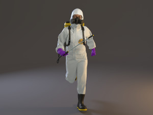 biohazard suit female acc 2130 003 Modèle 3D