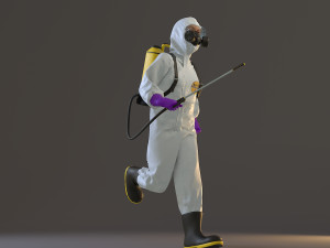 biohazard suit female acc 2130 003 Modèle 3D