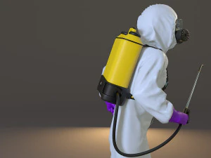 biyolojik tehlike kıyafeti kadın acc 2130 003 3D Model