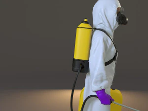 biohazard suit female acc 2130 005 3D Model