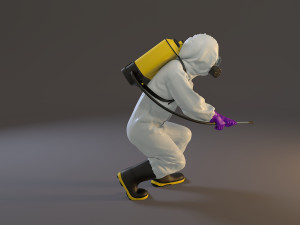 biohazard suit female acc 2130 006 Model 3D