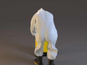 biohazard suit female acc 2130 007 Model 3D