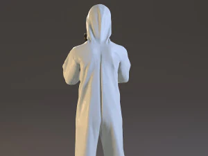 biohazard suit female acc 2130 008 3D Model