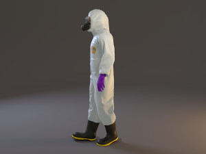 biohazard suit male acc 2130 001 Model 3D