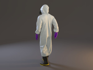 biohazard suit male acc 2130 001 Model 3D