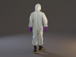 biohazard suit male acc 2130 001 Model 3D