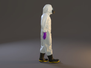 biohazard suit male acc 2130 001 Model 3D